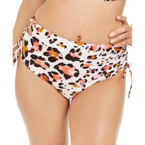 Hula Honey LEOPARD High-Waist Bikini Bottom